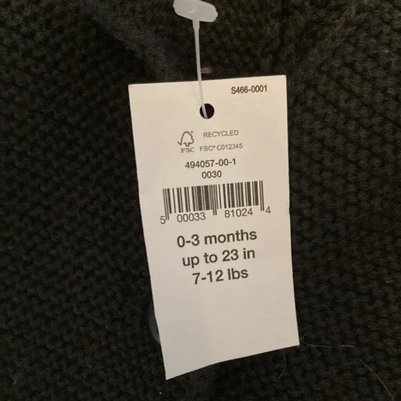 NWT Minnie Mouse Sweater 0-3mo - Picture 2 of 3